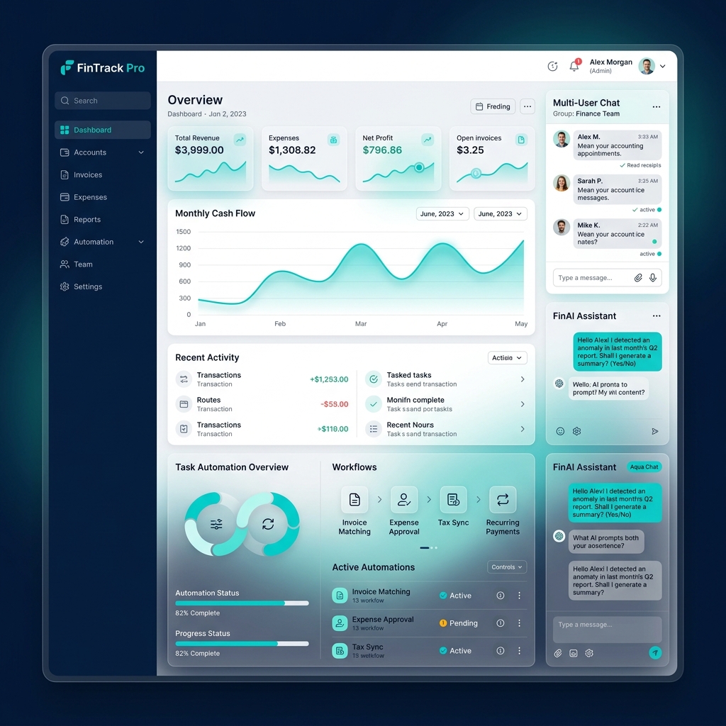 Apresentação do Dashboard do Atende Contábil